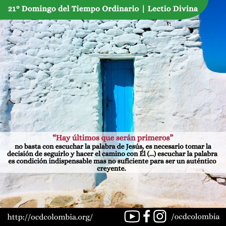 21 semana tiempo ordinario